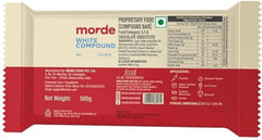 Morde White Compound Chocolate Bar CO W33 500g