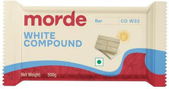 Morde White Compound Chocolate Bar CO W33 500g