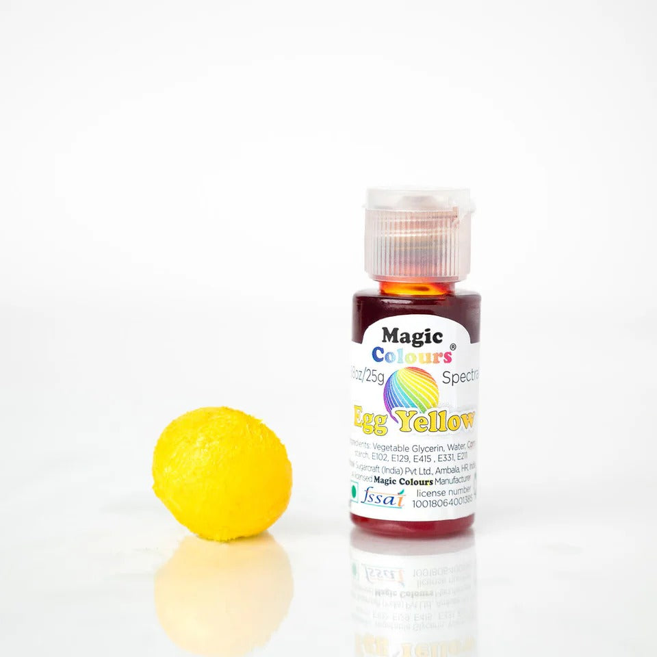 Magic Colours Spectral Gel Food Colour Egg Yellow 25g