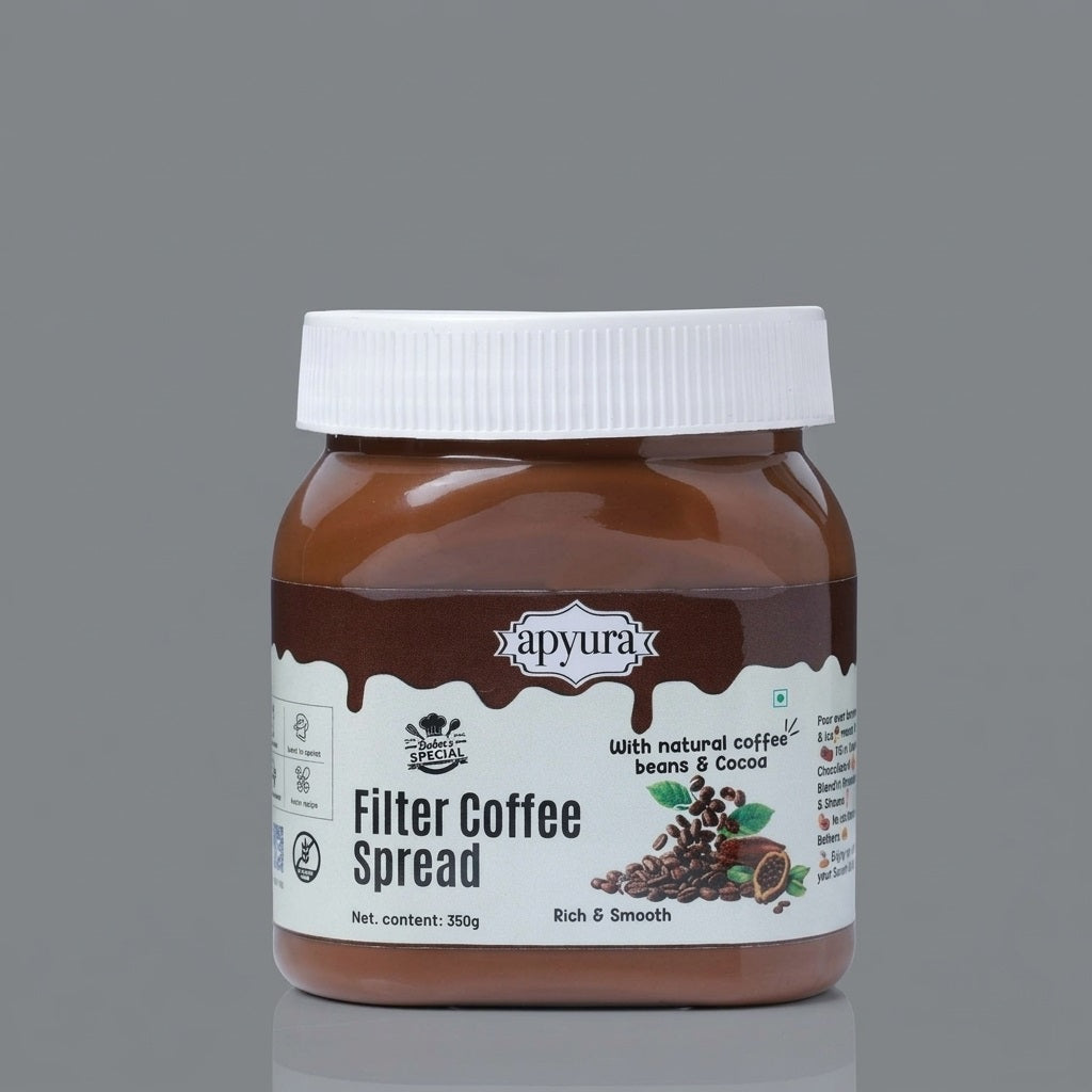 Apyura Filter Coffee Spread & Filling | South Indian Coffee Dessert Spread