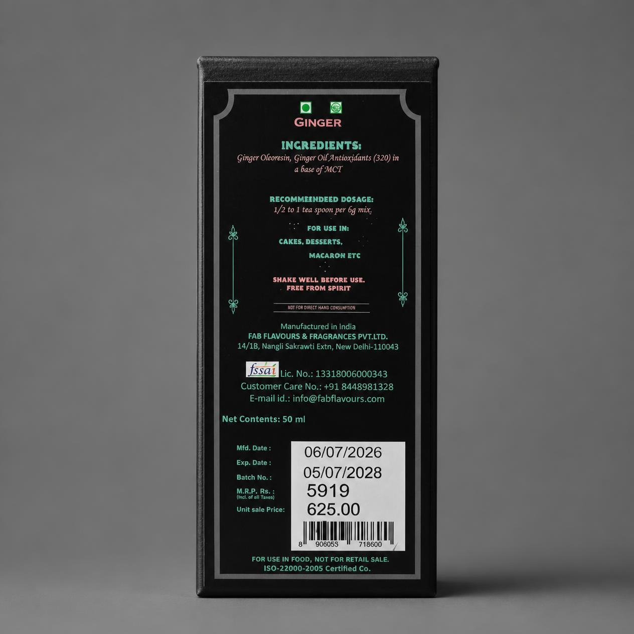 Natural Ginger Extract