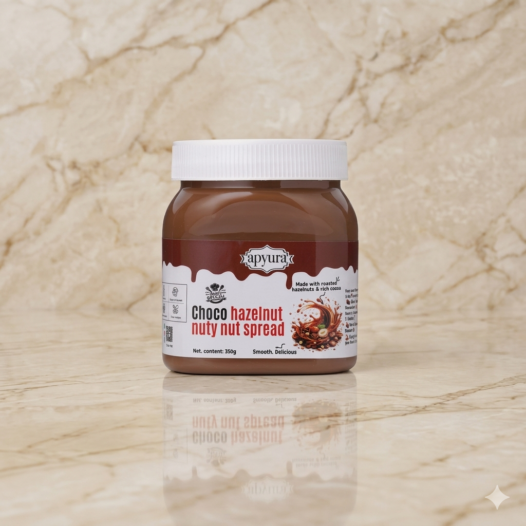 Apyura Choco Hazelnut Spread & Filling | Chocolate Hazelnut Dessert Spread