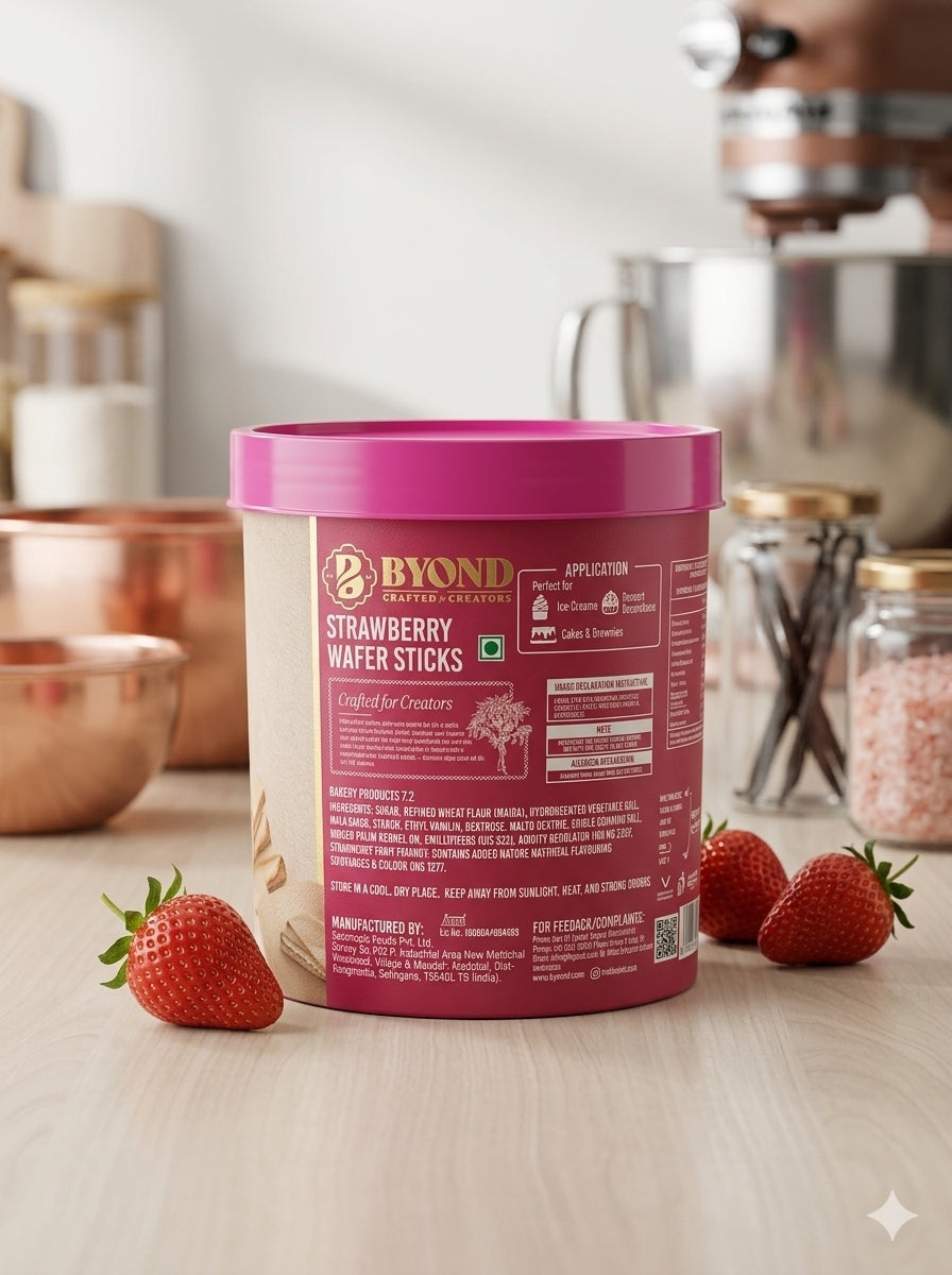 Beyond Strawberry Wafer Sticks