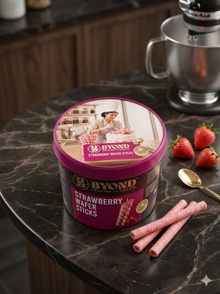 Beyond Strawberry Wafer Sticks