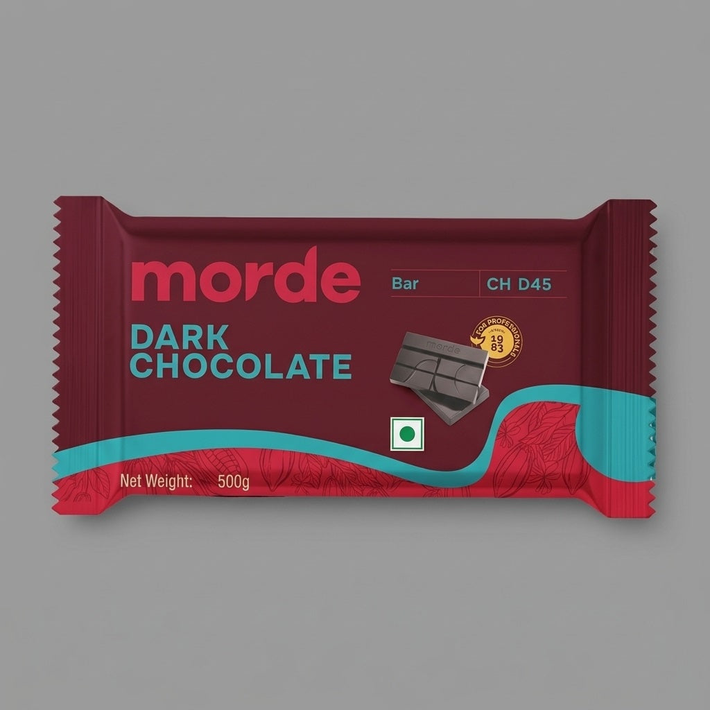 Morde Dark Chocolate Bar CH D45 500g