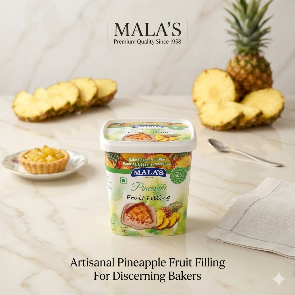 Mala's Pineapple Fruit Filling – 1kg