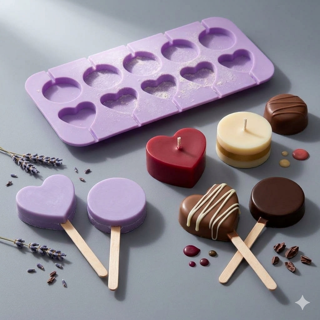 Premium Mold Collection Silicone Lollipop Mold