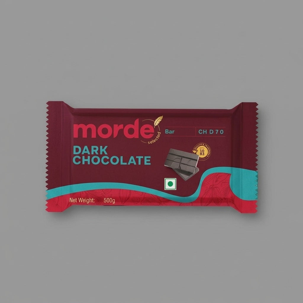 Morde Dark Chocolate Bar CH D70 500g