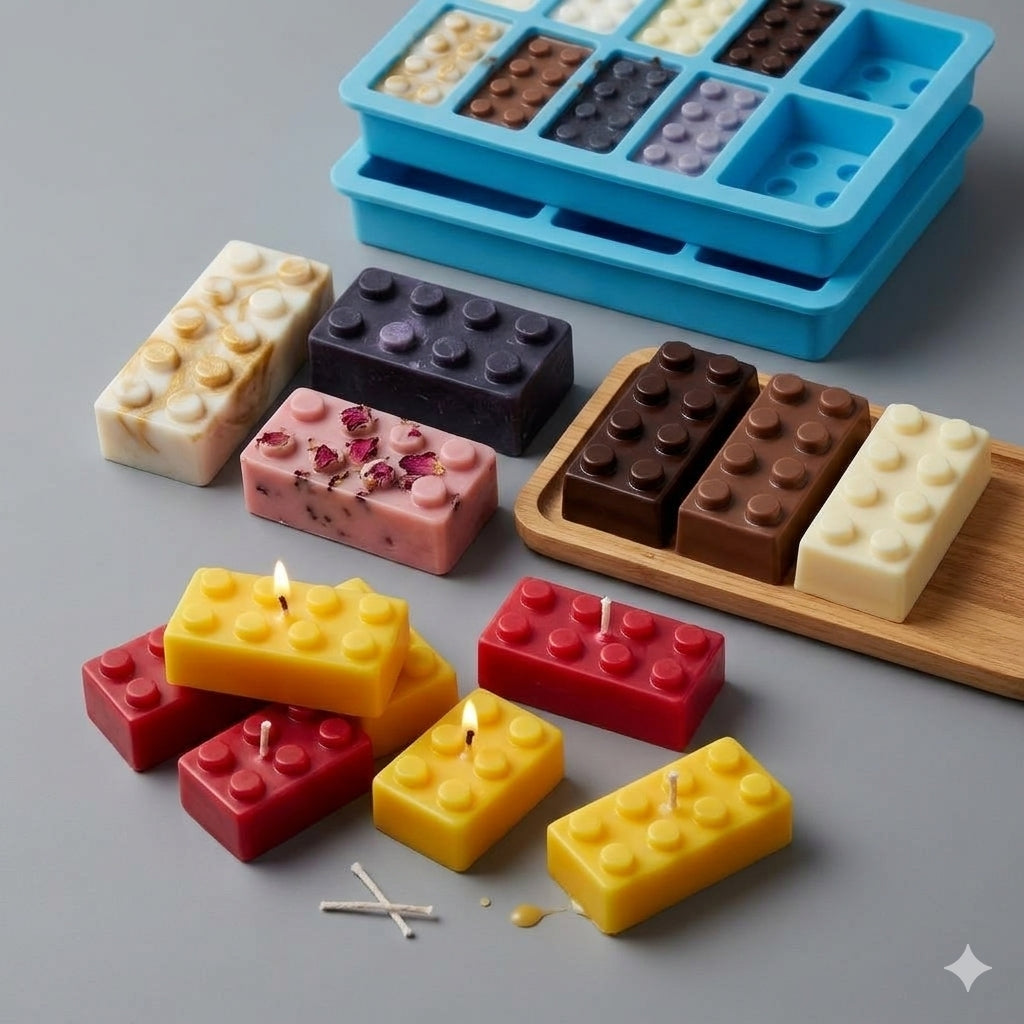The Creative Culinary Building Block Silicone Mold