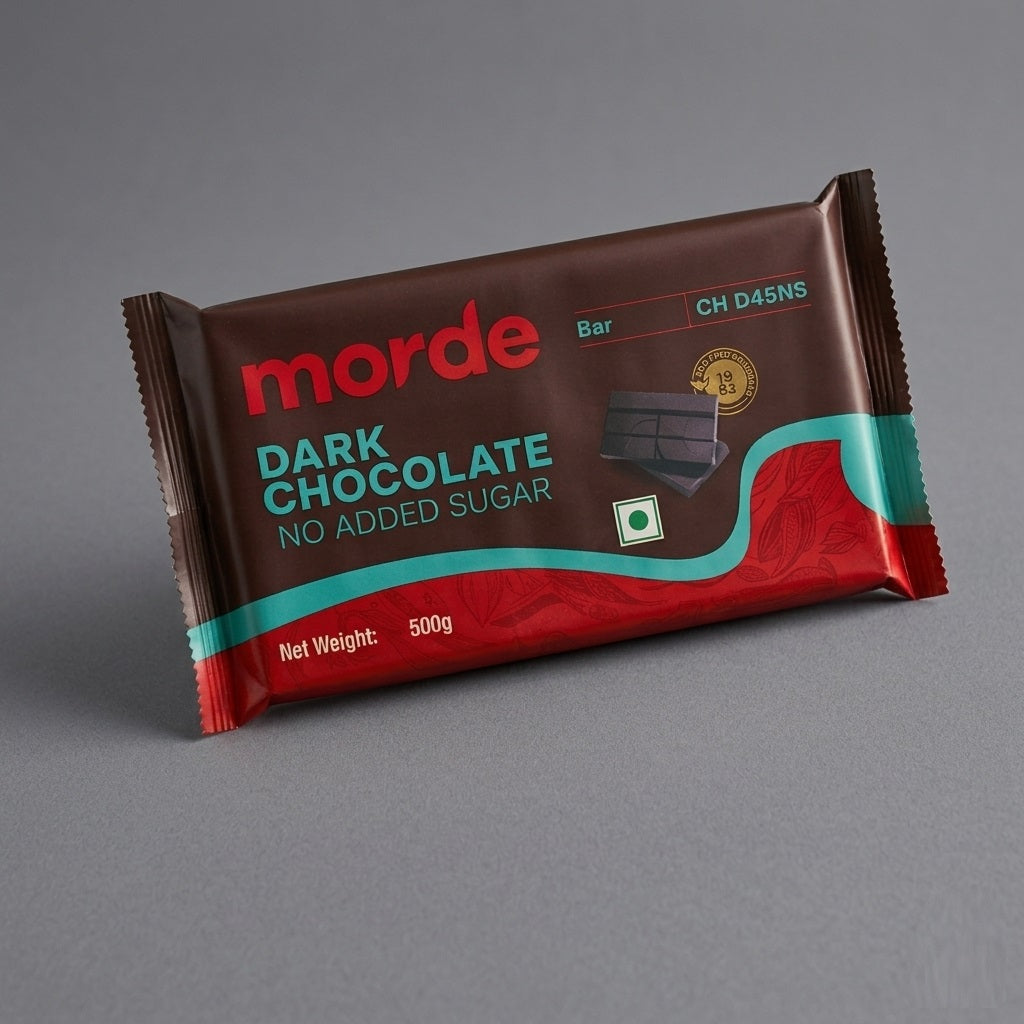 Morde Dark Chocolate Bar CH D45NS No Added Sugar 500g