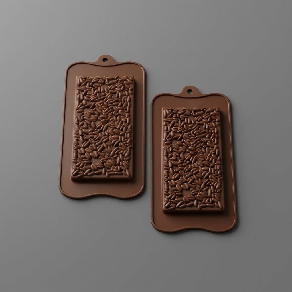 Artisan Coffee Bean Silicone Chocolate Mold