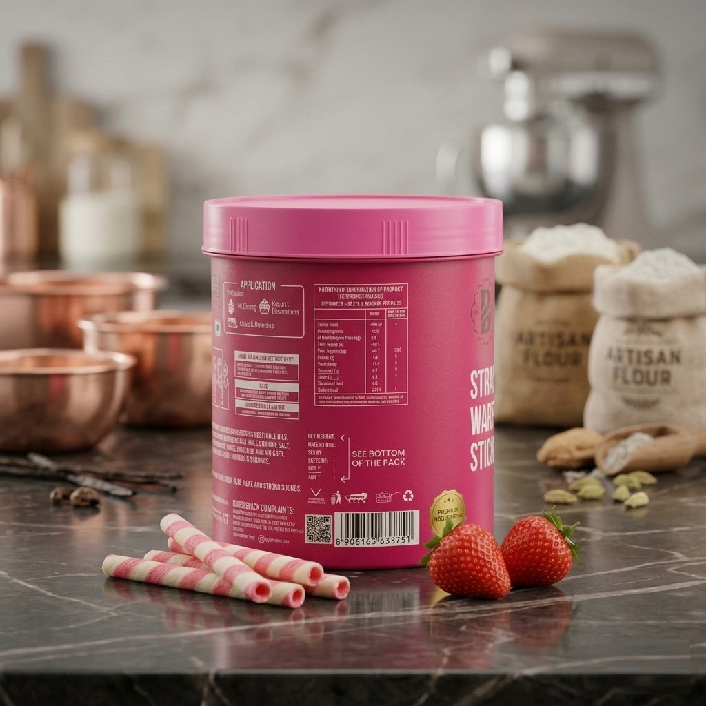 Beyond Strawberry Wafer Sticks (250Grams)