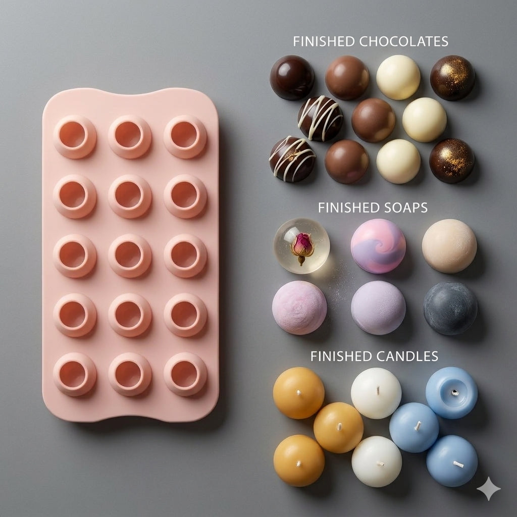 Artisan Confections Premium Sphere Mold