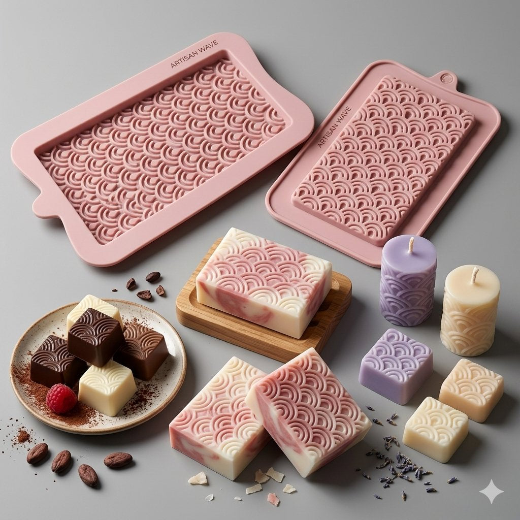 Artisan Wave Silicone Chocolate Mold