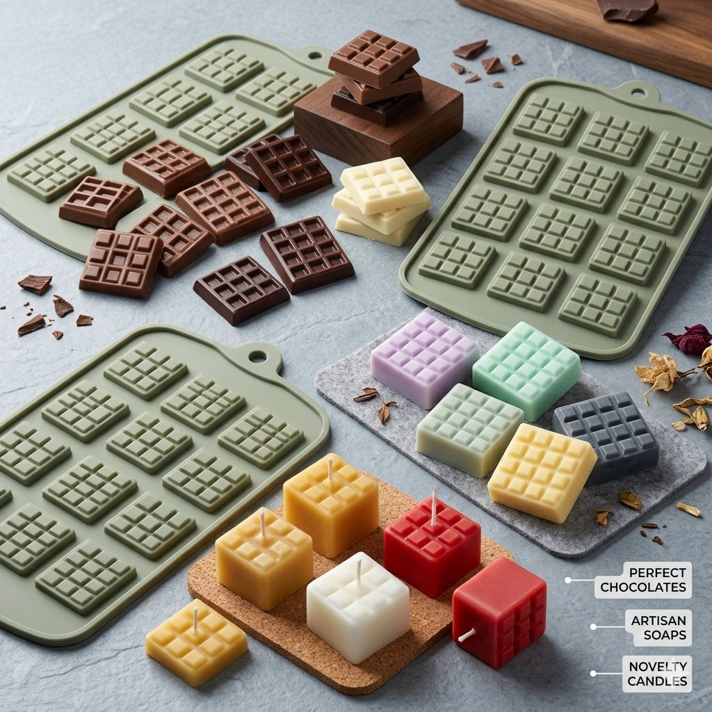 Terra Chocolatier Mini Breakaway Bar Silicone Mold