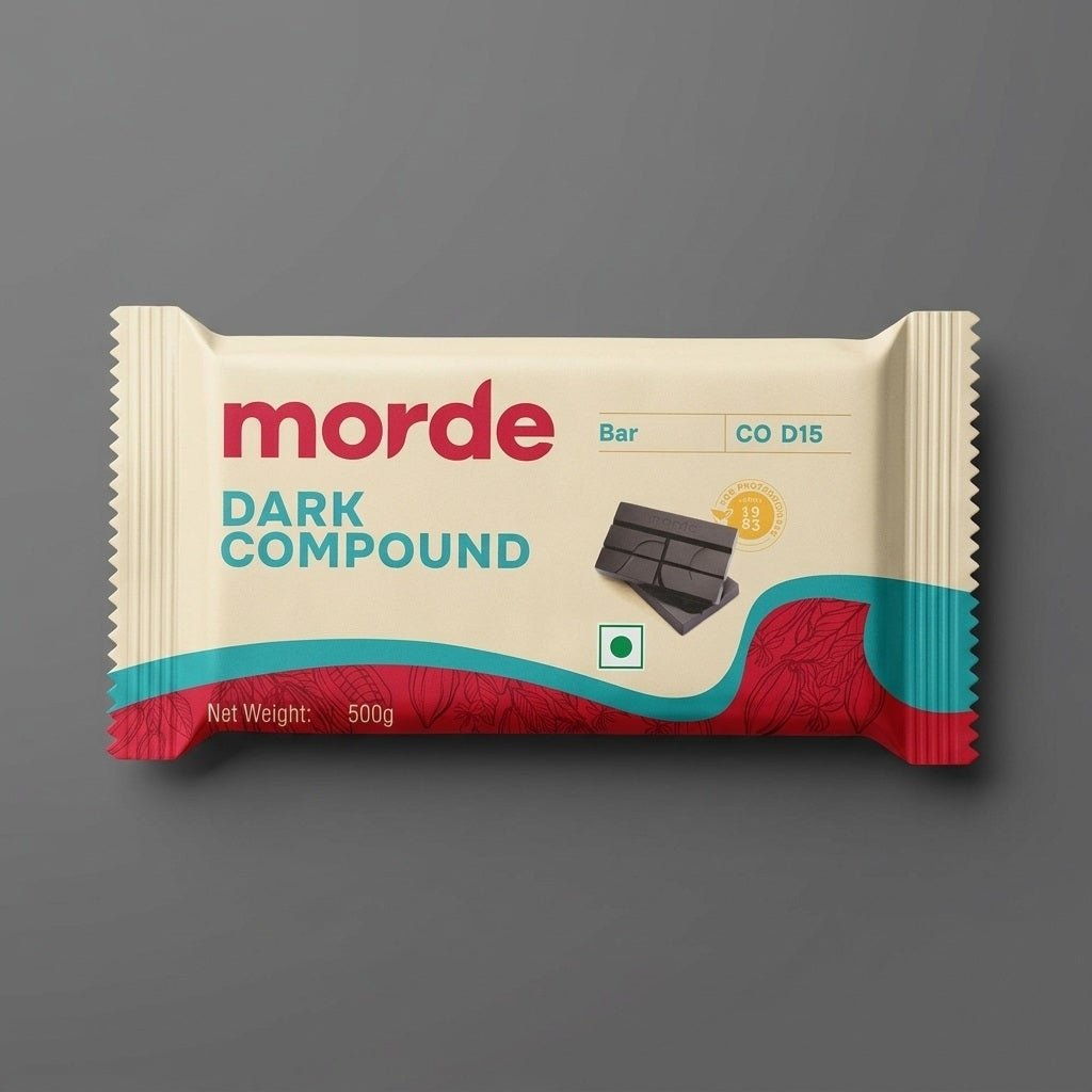 Morde Dark Compound Chocolate Bar CO D15 500g