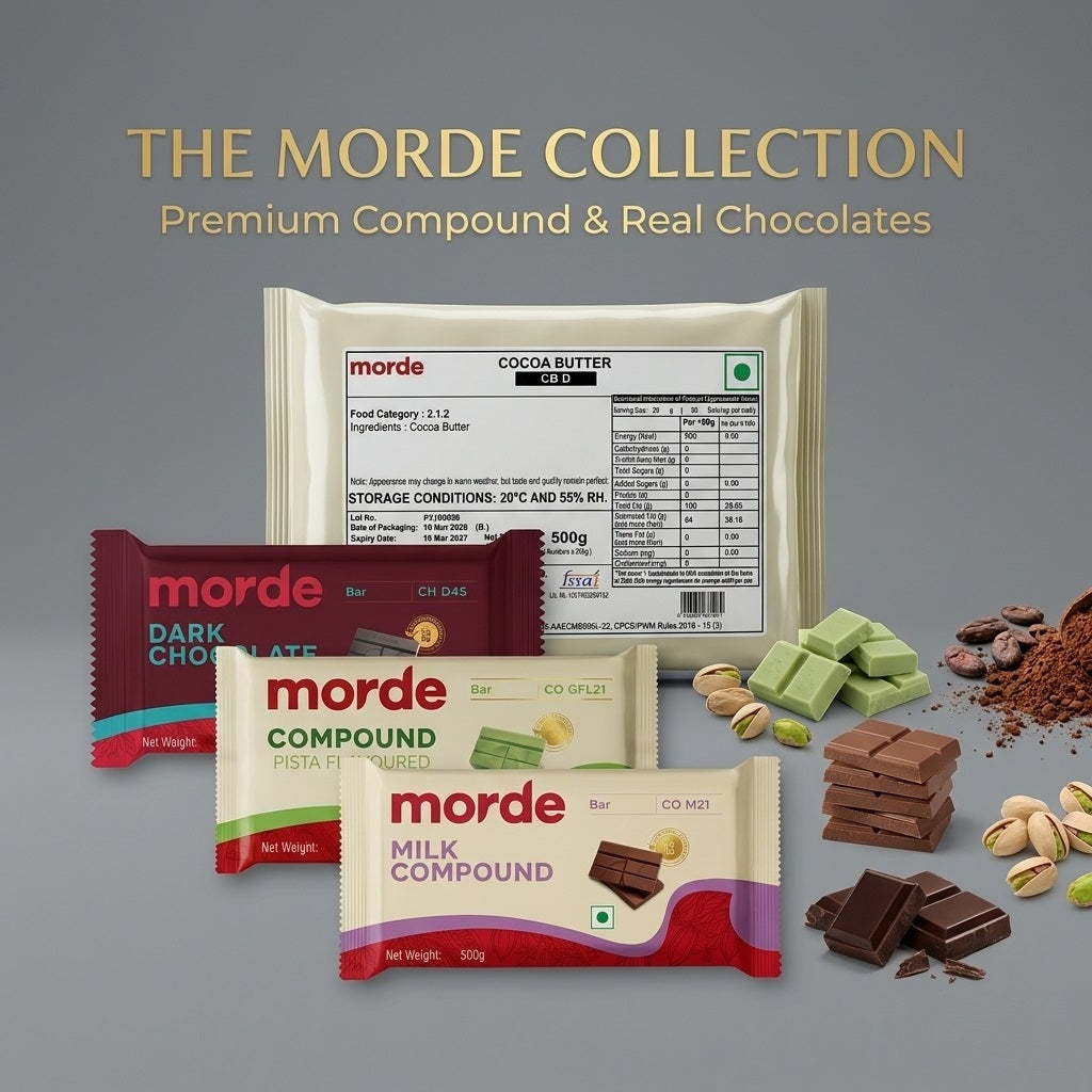 Morde Pista Flavoured Compound Chocolate Bar 500g