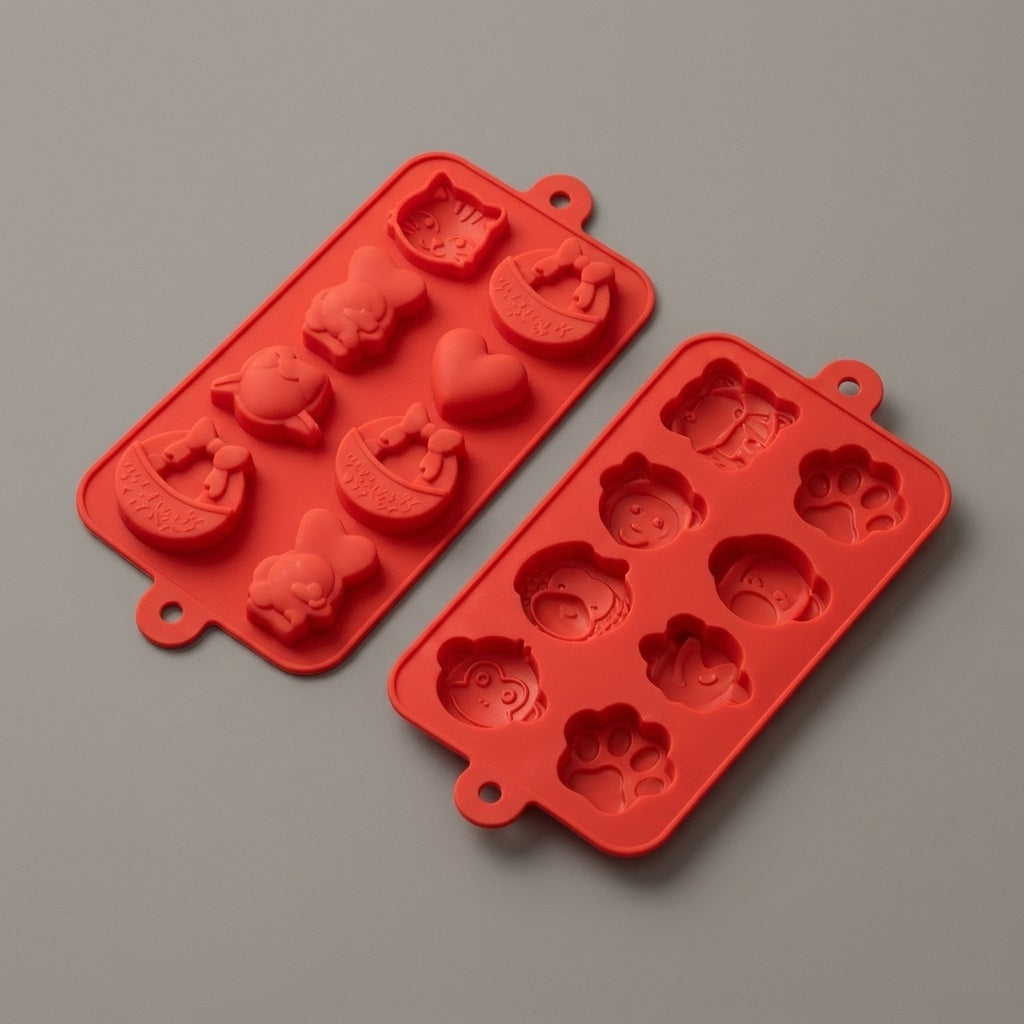 Easter Cartoon Silicone Chocolate Mold