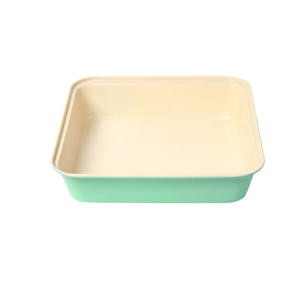 Premium Non-Stick Square Baking Pan | 9-Inch Cake Tin for Oven Baking | Ideal for Brownies, Cakes, Lasagna & Desserts | Baking Tray