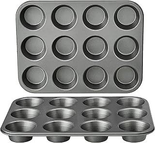 12 Cup Non-Stick Muffin Baking Tray