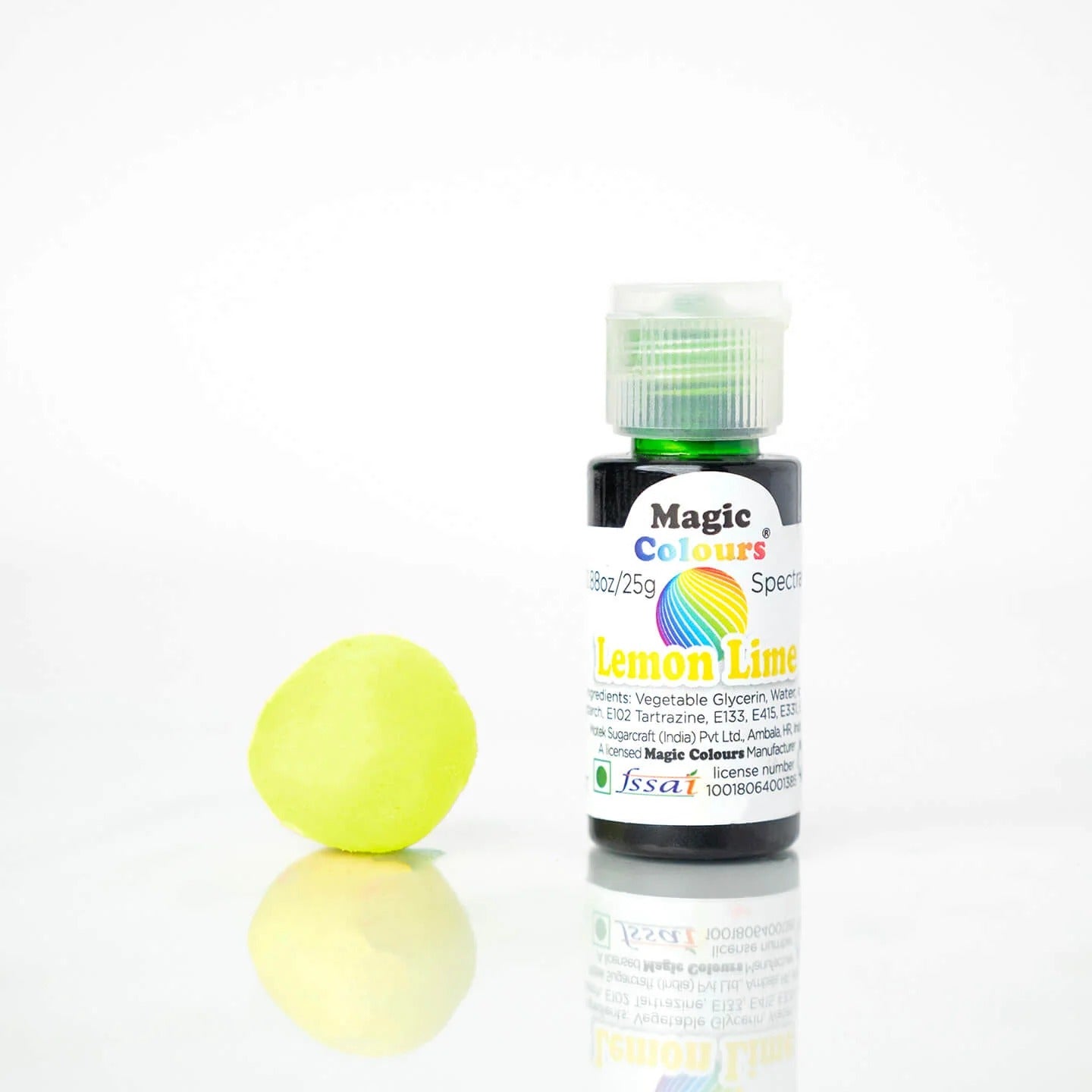 Magic Colours Spectral Gel Food Colour Lemon Lime 25g