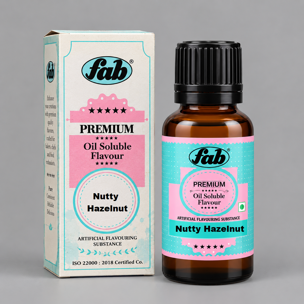 Fab Premium Nutty Hazelnut Oil Soluble Flavour