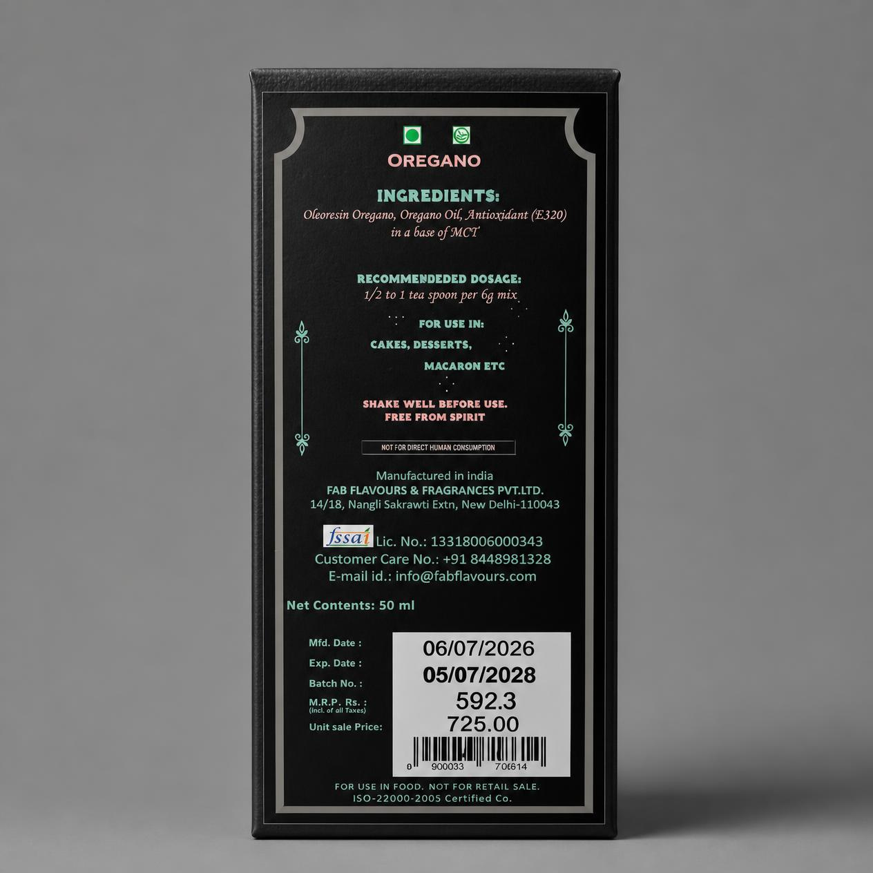 Natural Oregano Extract