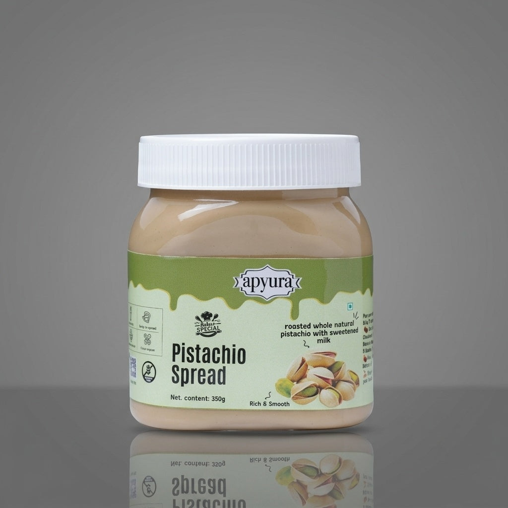 Apyura Premium Pistachio Spread & Filling | Gourmet Pistachio Dessert Spread