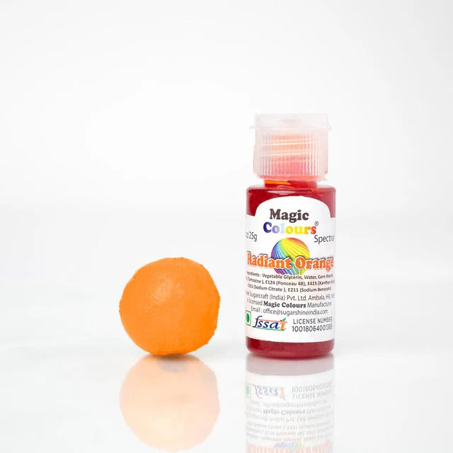 Magic Colours Radiant Orange Gel Food Colour
