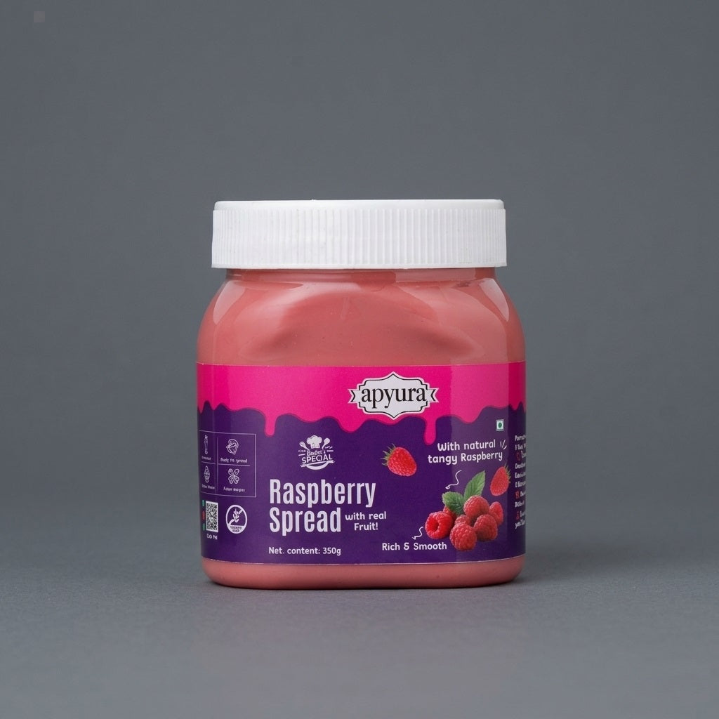 Apyura Raspberry Spread & Filling | Premium Berry Filling for Cakes & Desserts