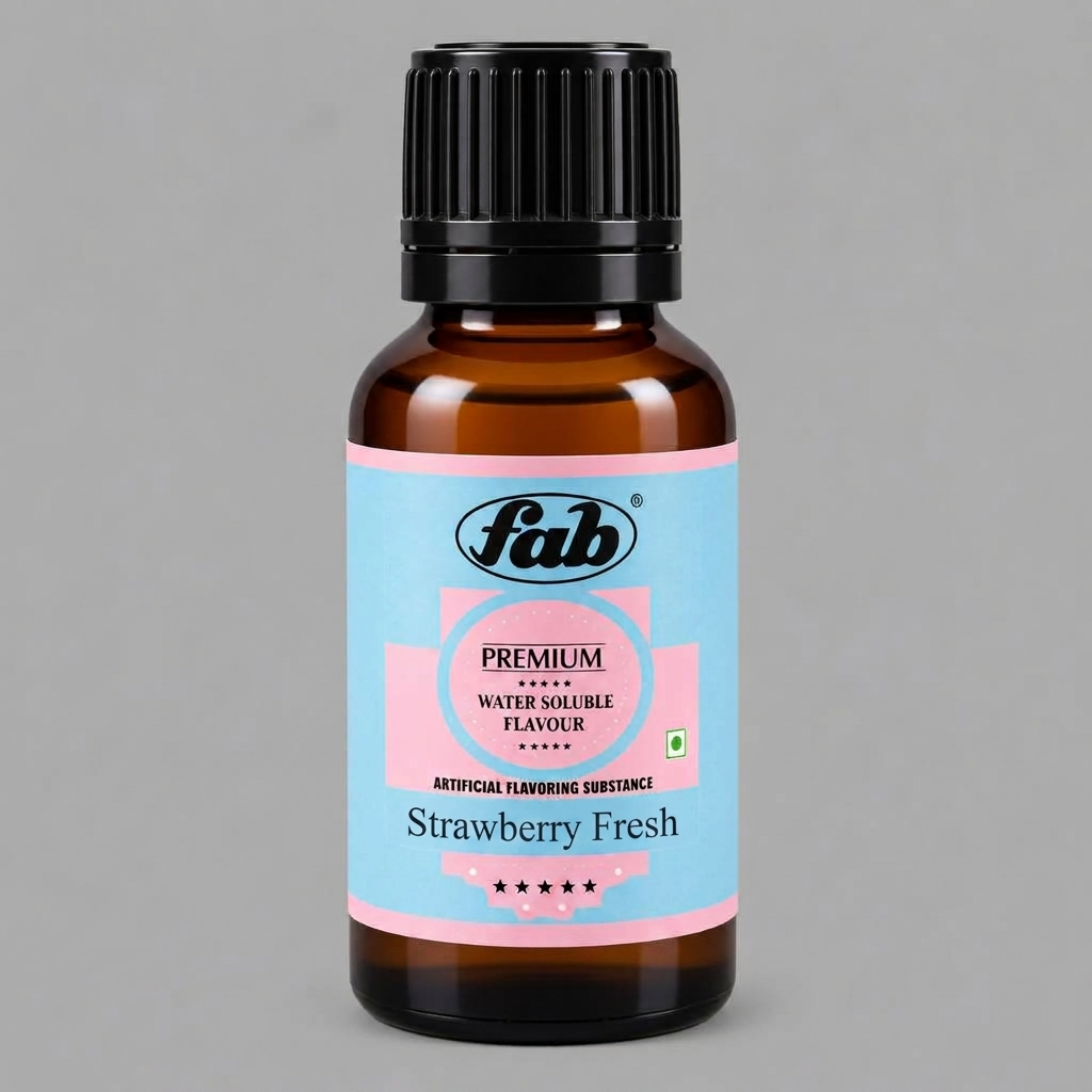 FAB Premium Strawberry Fresh Water Soluble Flavour