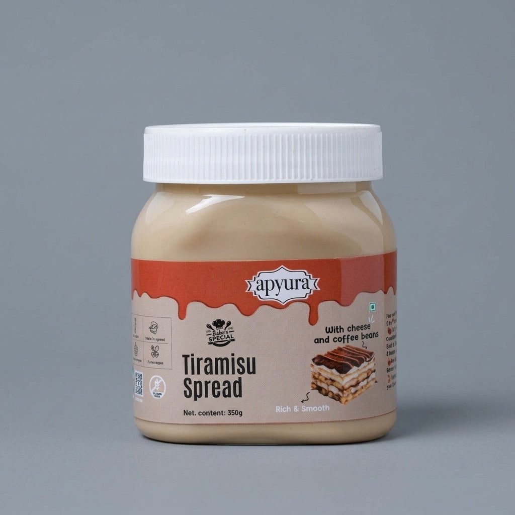 Apyura Tiramisu Spread & Filling | Premium Coffee Dessert Spread | Baking Cart