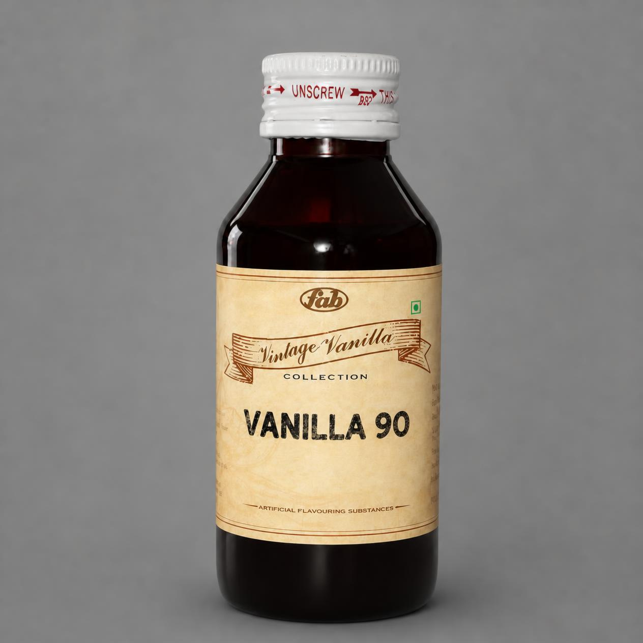 Vanilla 90 Flavour – Concentrated Water-Soluble Vanilla for Baking & Desserts
