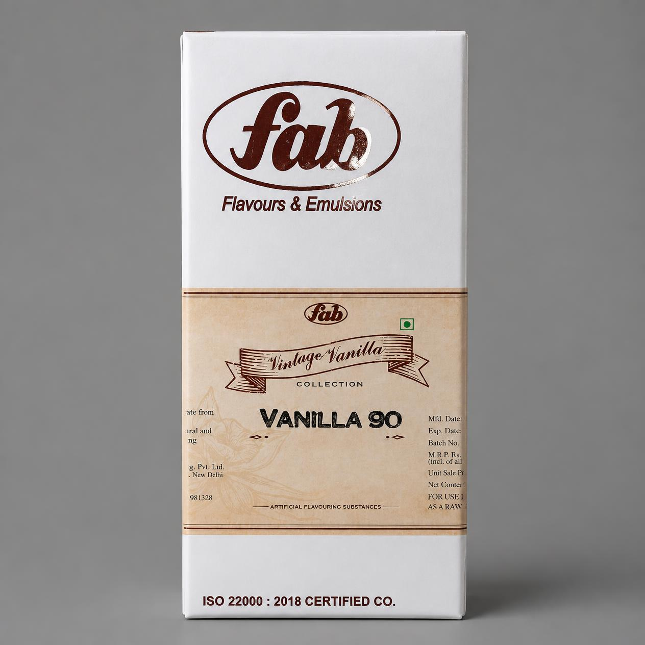 Vanilla 90 Flavour – Concentrated Water-Soluble Vanilla for Baking & Desserts