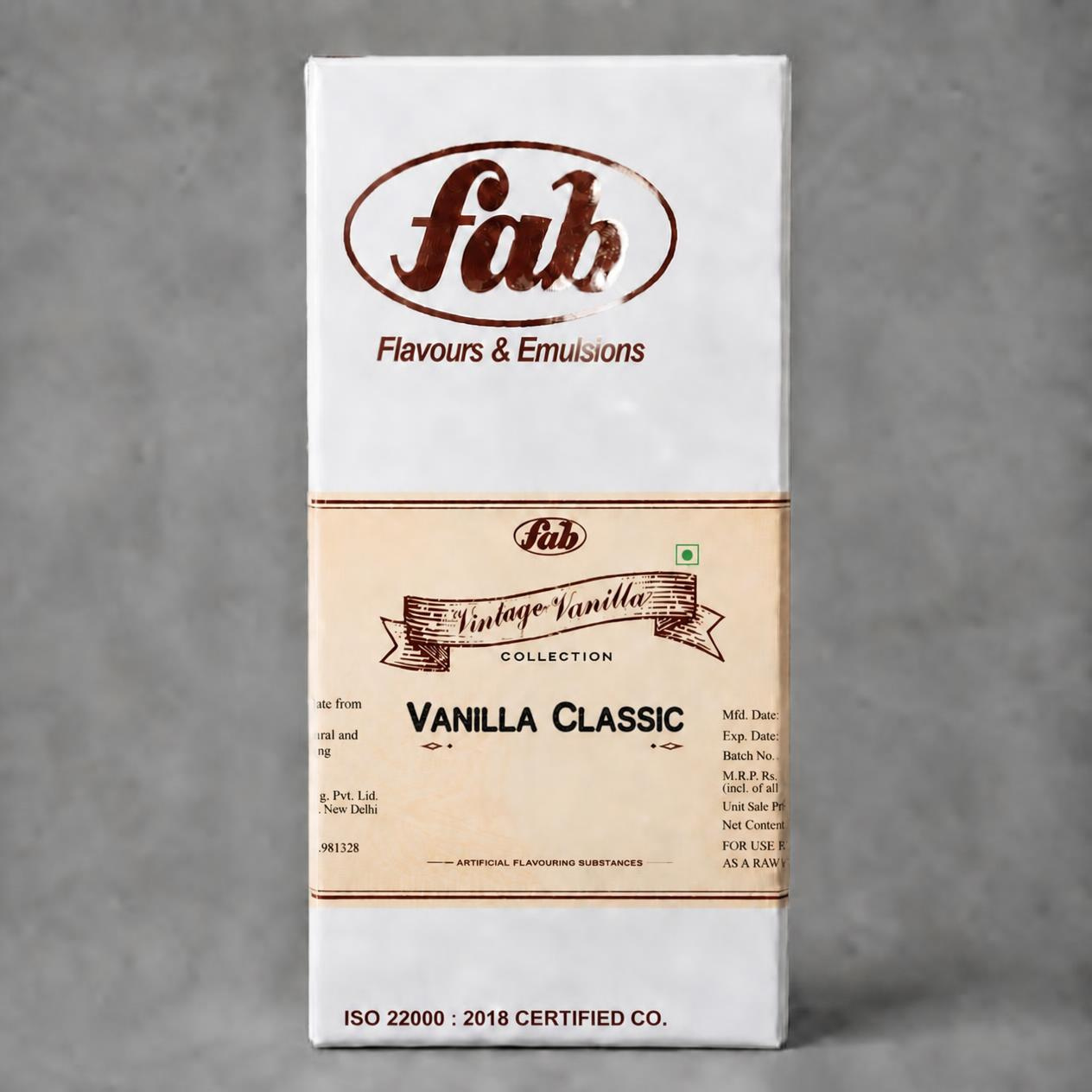 Vanilla Classic Flavour – Timeless & Authentic Vanilla Taste