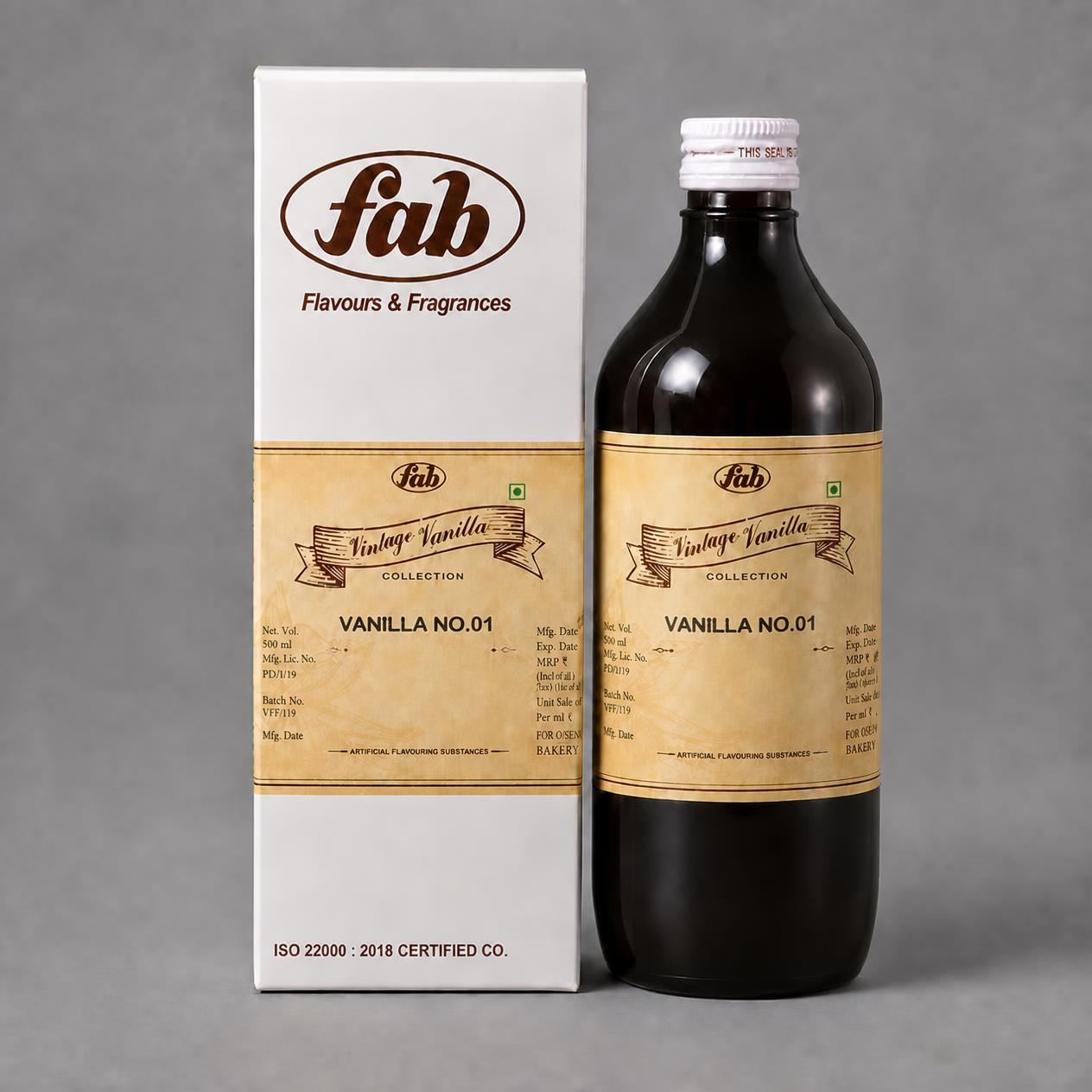 FAB Vintage Vanilla No.1 Water Soluble Flavour