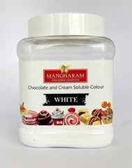 Mangharam White Chocolate & Cream Soluble Food Colour | 100g Jar